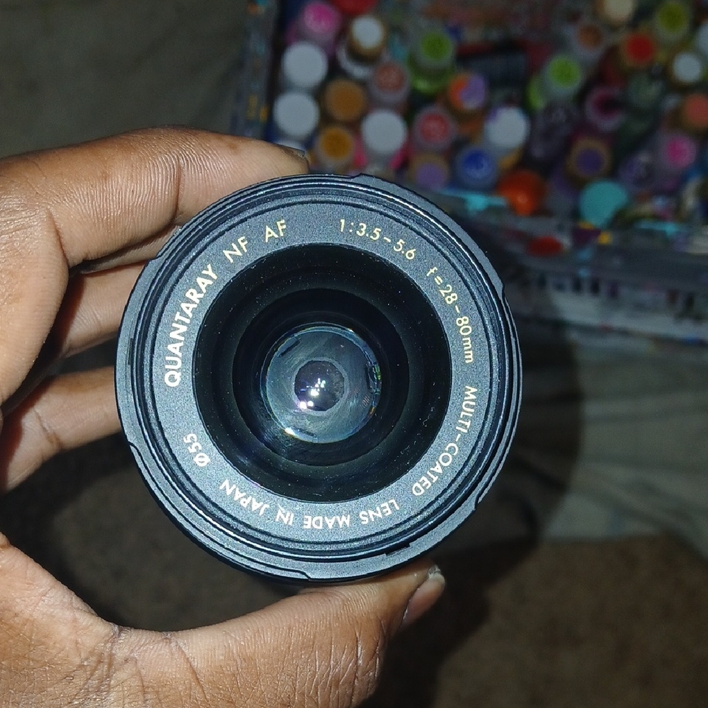 Vintage Quantaray NF AF 1:3.5-5.6 F=28-80mm Multi-Coated Lens